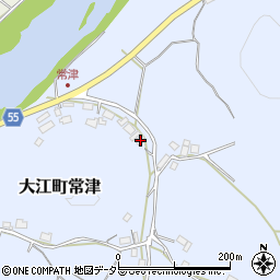 京都府福知山市大江町常津270周辺の地図