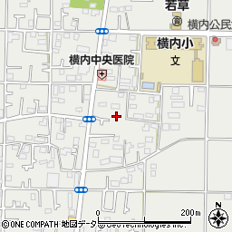 神奈川県平塚市横内3371周辺の地図