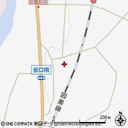 鳥取県鳥取市河原町釜口261周辺の地図