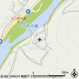 兵庫県養父市十二所1082周辺の地図