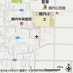 神奈川県平塚市横内3370周辺の地図