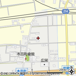 岐阜県大垣市木呂町91-7周辺の地図