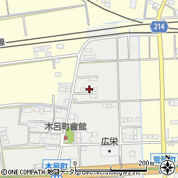 岐阜県大垣市木呂町91周辺の地図