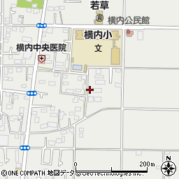 神奈川県平塚市横内3381周辺の地図