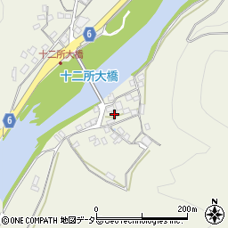 兵庫県養父市十二所1083周辺の地図