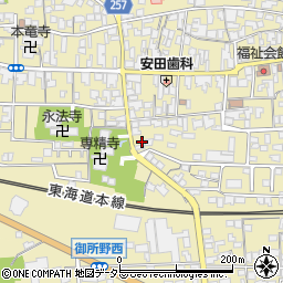 岐阜県不破郡垂井町1345周辺の地図