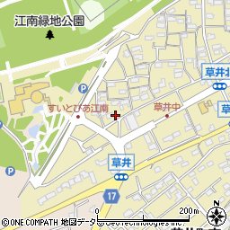 愛知県江南市草井町西30周辺の地図