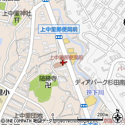 神奈川県横浜市磯子区上中里町692周辺の地図