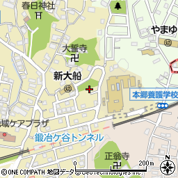小菅ヶ谷第五公園周辺の地図