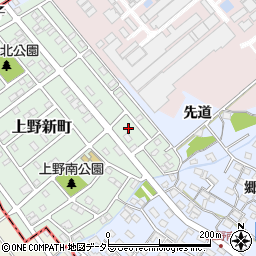 愛知県犬山市上野新町499周辺の地図