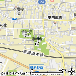 岐阜県不破郡垂井町1351周辺の地図