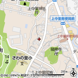 神奈川県横浜市磯子区上中里町585周辺の地図