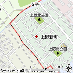 愛知県犬山市上野新町234周辺の地図