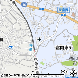 ワコーレ富岡周辺の地図