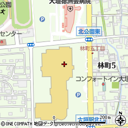 鎌倉パスタ アクアウォーク大垣店周辺の地図
