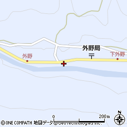 兵庫県養父市外野410周辺の地図