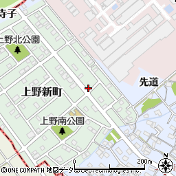 愛知県犬山市上野新町495周辺の地図