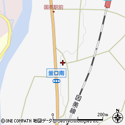 鳥取県鳥取市河原町釜口266周辺の地図