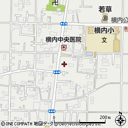 神奈川県平塚市横内3374周辺の地図