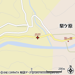 丹戸周辺の地図