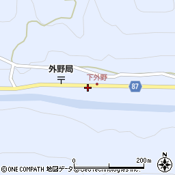 兵庫県養父市外野398周辺の地図