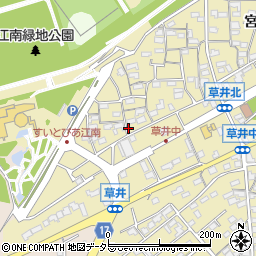 愛知県江南市草井町西44周辺の地図