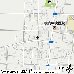 神奈川県平塚市横内2771-4周辺の地図