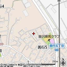 藤沢友の家周辺の地図
