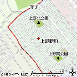 愛知県犬山市上野新町237-4周辺の地図