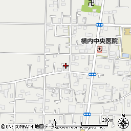 神奈川県平塚市横内2771-13周辺の地図