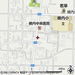 神奈川県平塚市横内3373周辺の地図