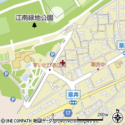 愛知県江南市草井町西27周辺の地図