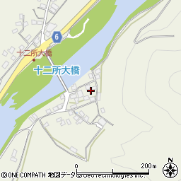 兵庫県養父市十二所1068周辺の地図