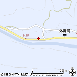 兵庫県養父市外野956周辺の地図