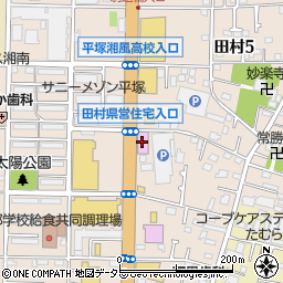 ガイア平塚店周辺の地図