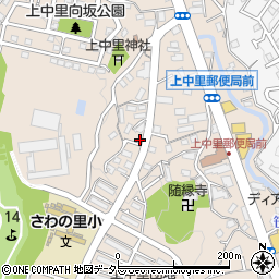 神奈川県横浜市磯子区上中里町1022周辺の地図