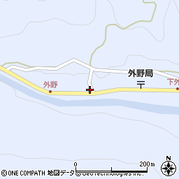兵庫県養父市外野952周辺の地図