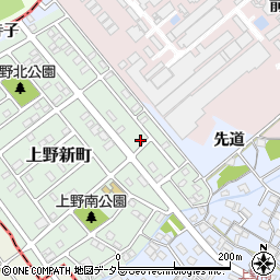 愛知県犬山市上野新町496周辺の地図