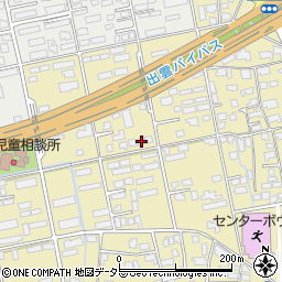 島根県出雲市渡橋町204-2周辺の地図