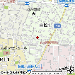 神奈川県秦野市曲松1丁目8-31周辺の地図