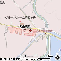 愛知県犬山市塔野地大畔10周辺の地図