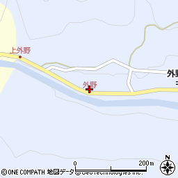 兵庫県養父市外野961周辺の地図