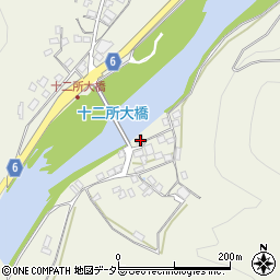 兵庫県養父市十二所1059周辺の地図