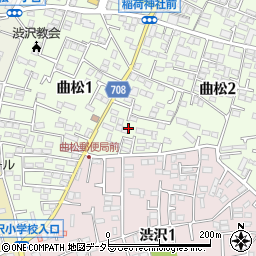 神奈川県秦野市曲松2丁目9周辺の地図
