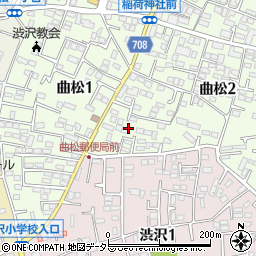 神奈川県秦野市曲松2丁目9周辺の地図