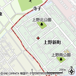 愛知県犬山市上野新町230-2周辺の地図