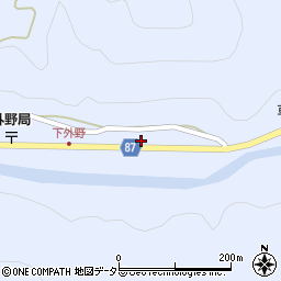 兵庫県養父市外野71周辺の地図