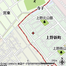 愛知県犬山市上野新町72-23周辺の地図