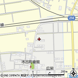 岐阜県大垣市木呂町88周辺の地図