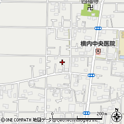 神奈川県平塚市横内2773周辺の地図